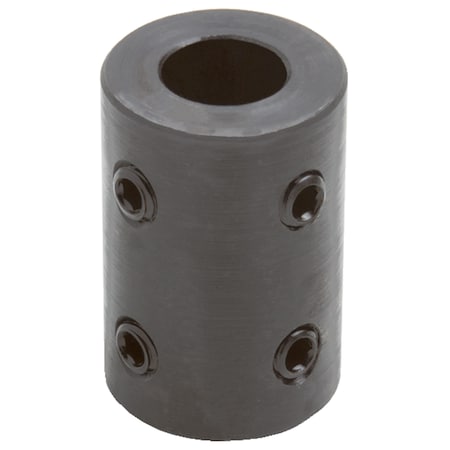 CLIMAX METAL PRODUCTS 1/4" Id, 2Set/2Screwsat90 Set Screw Coupling, Stl, Bo RC-025-4H@90